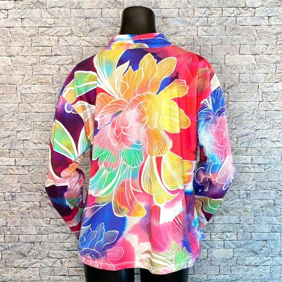 Alfred Dunner Colorful Blouse - Picture 4 of 7